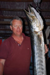 Angler Mark from Sussex with 46lb Barracuda