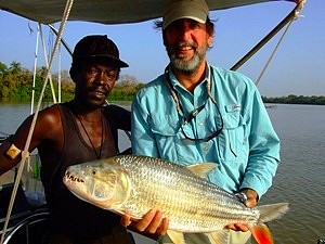 Tigerfish - onboard The African-Angler