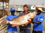 This Guinean Snapper was over 70lb